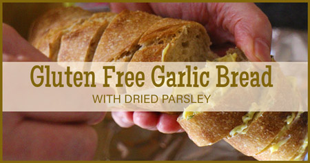 Gluten Free Garlic Bread F