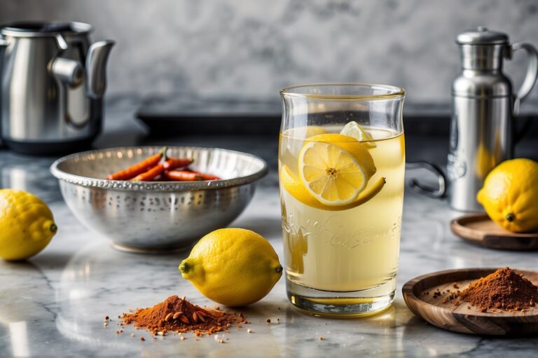 Lemon Water With Cayenne Pepper