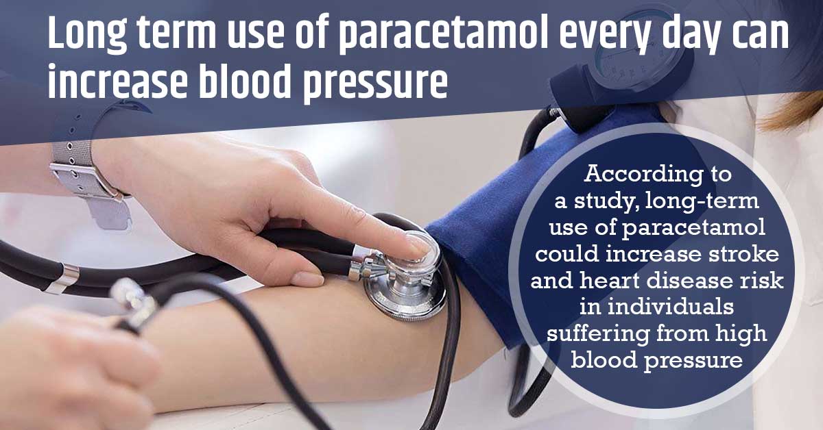 Long Term Use of Paracetamol Every Day Can Increase Blood Pressure