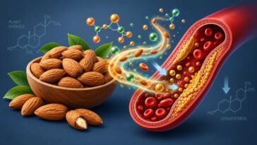 almonds for cholesterol