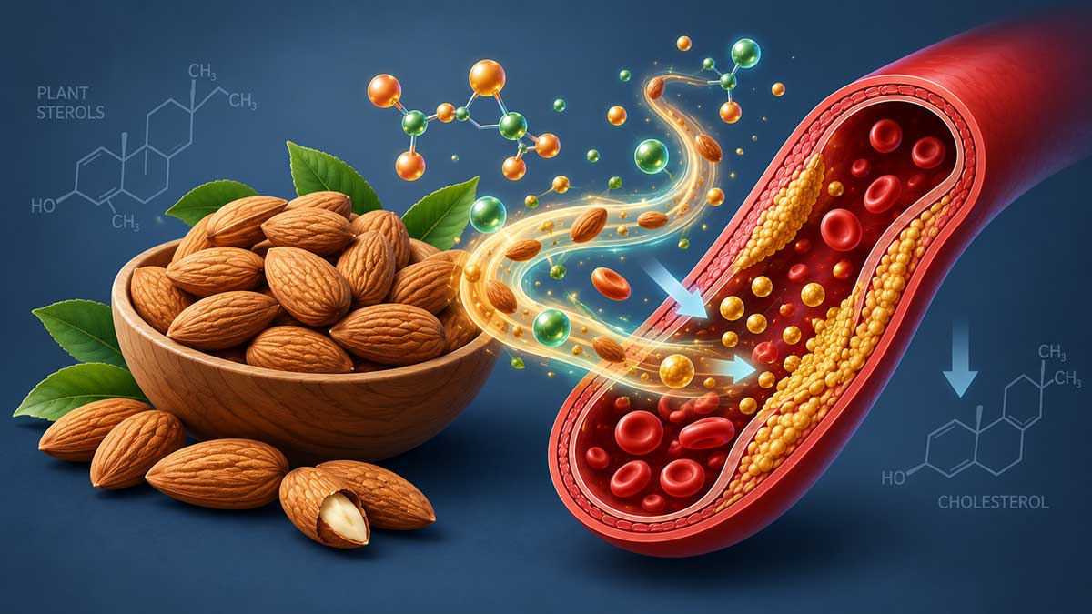 almonds for cholesterol