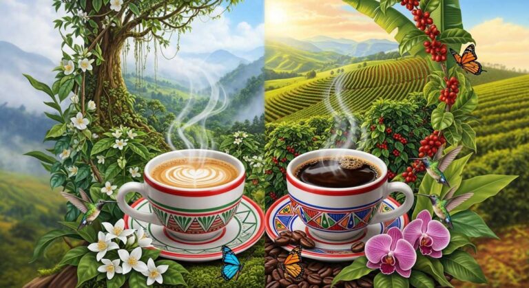 Arabica vs Colombian Coffee