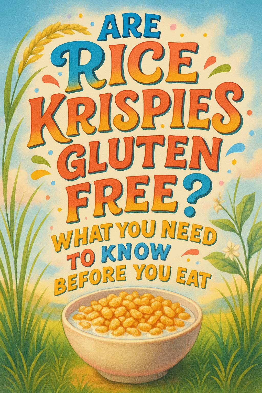 Are Rice Krispies Gluten Free What You Need to Know Before You Eat