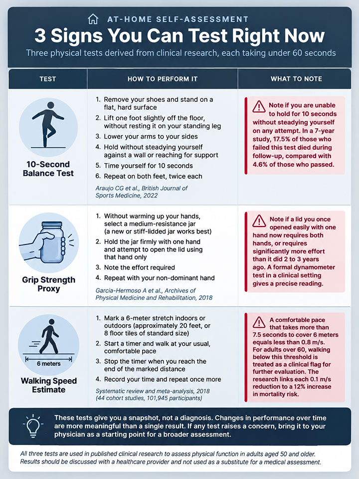 At Home Self Assessment Three Quick Tests At Home Self Assessment Three Quick Tests