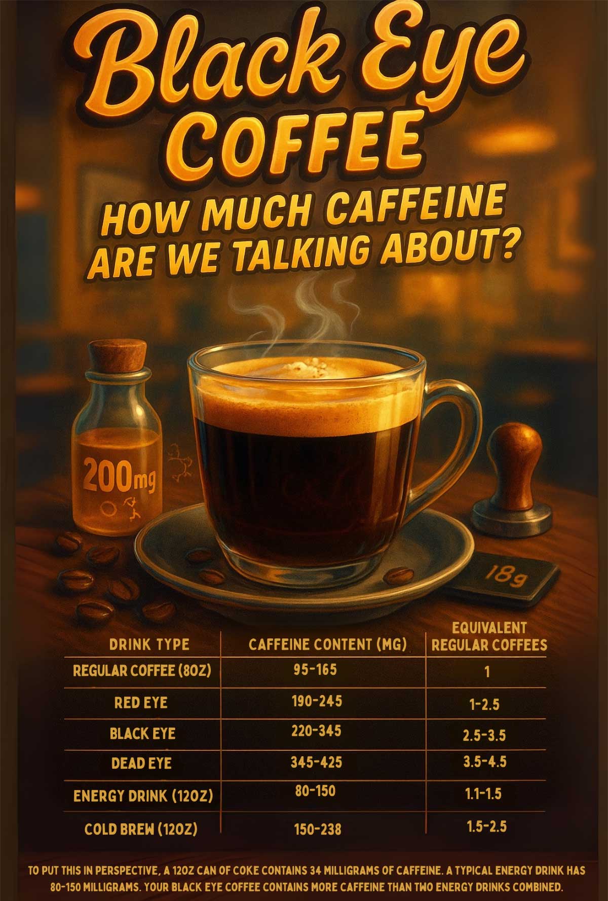 Black Eye Coffee How Much Caffeine Are We Talking About Black Eye Coffee How Much Caffeine Are We Talking About