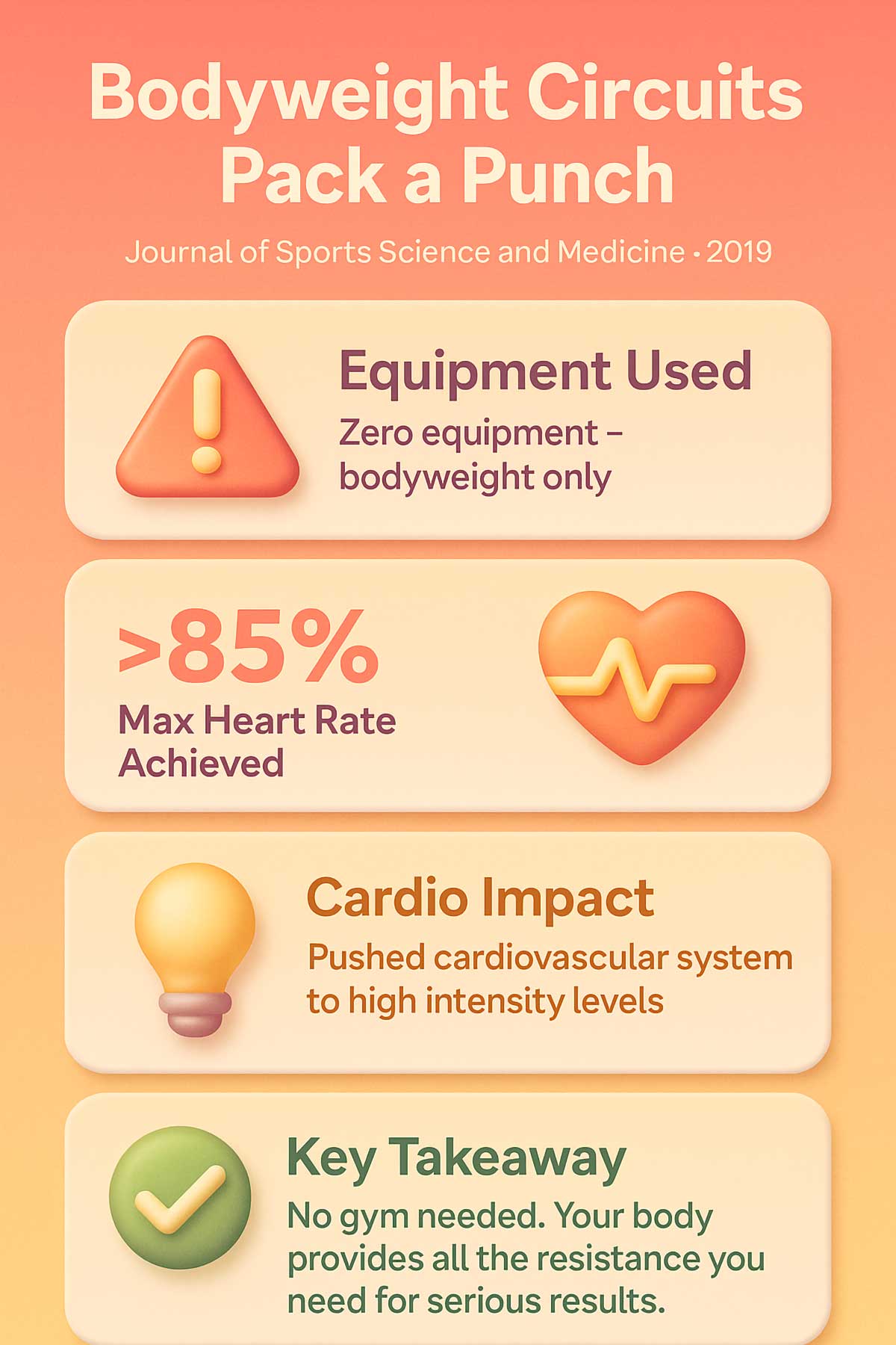 Bodyweight Circuits Pack a Punch