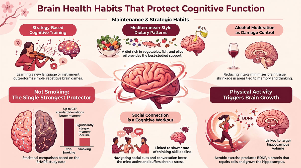 Brain Health Habits That Protect Cognitive Function Brain Health Habits That Protect Cognitive Function
