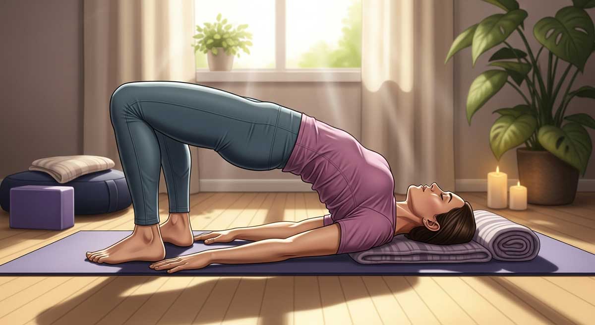 Bridge Pose (Setu Bandhasana) Bridge Pose (Setu Bandhasana)