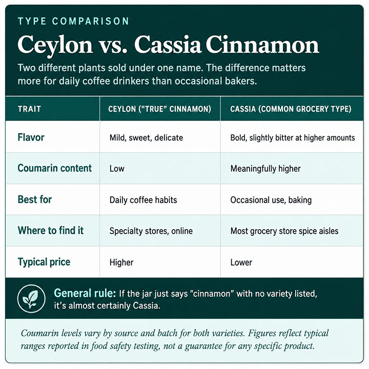 Ceylon vs. Cassia Cinnamon Ceylon vs. Cassia Cinnamon