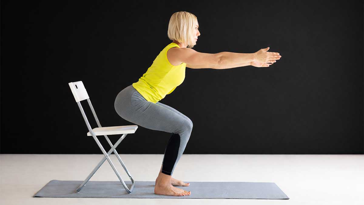 Chair Squat to Stand