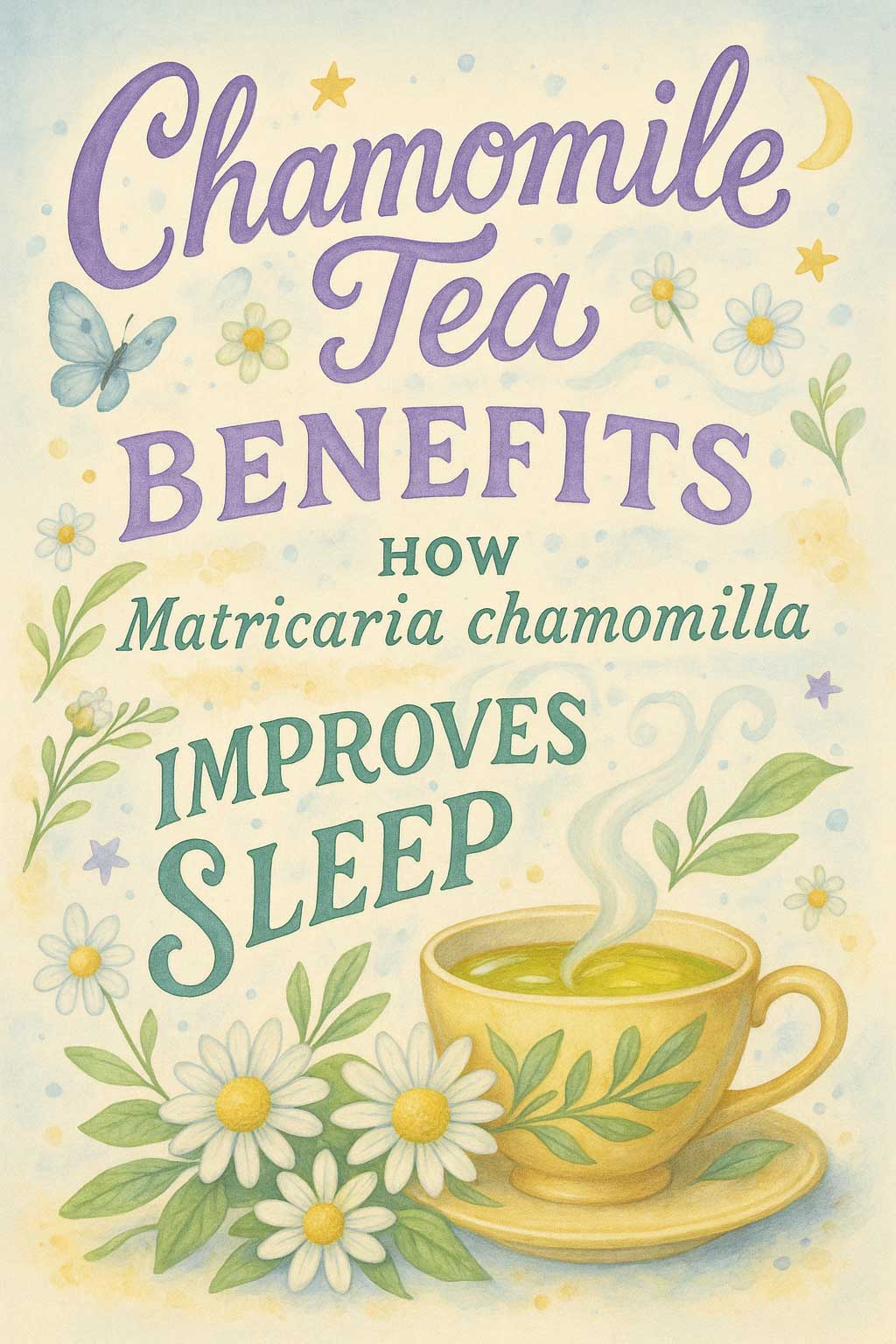 Chamomile Tea Benefits How Matricaria chamomilla Improves Sleep