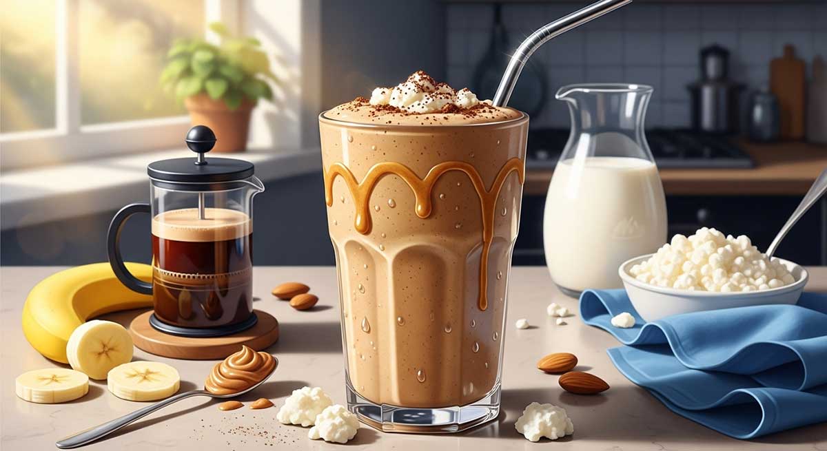 Coffee Kickstart Breakfast Smoothie Coffee Kickstart Breakfast Smoothie