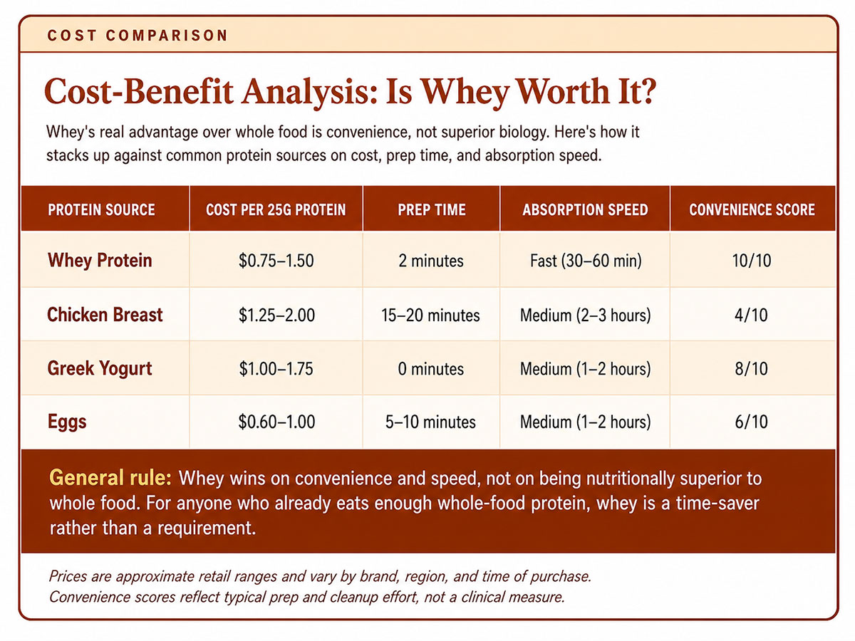 Cost Benefit Analysis Is Whey Worth It Cost Benefit Analysis Is Whey Worth It
