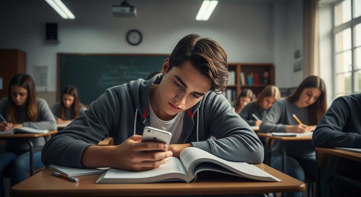 Distracted Teenager Distracted Teenager