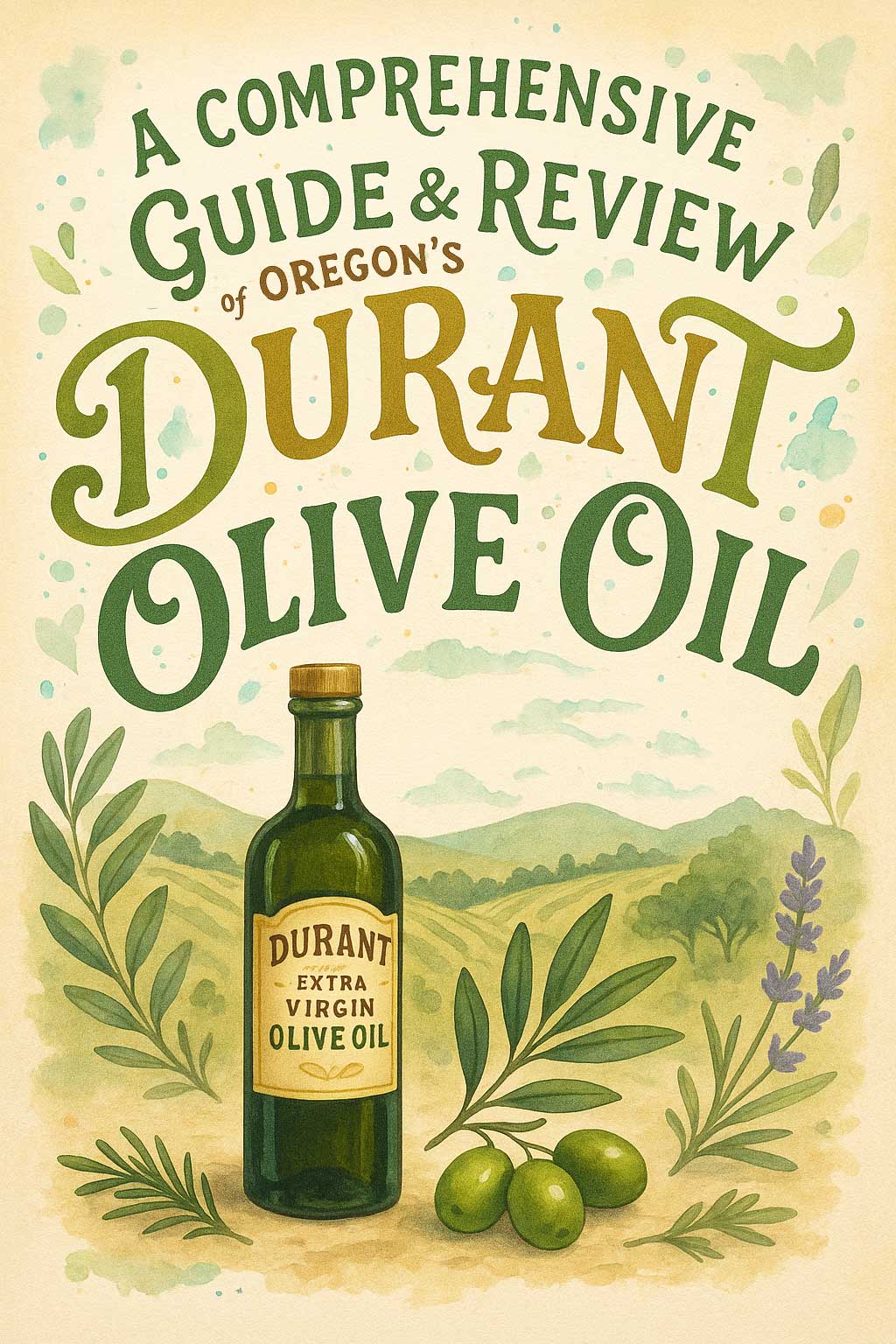 Durant Olive Oil A Comprehensive Guide & Review of Oregon’s Olive Oil