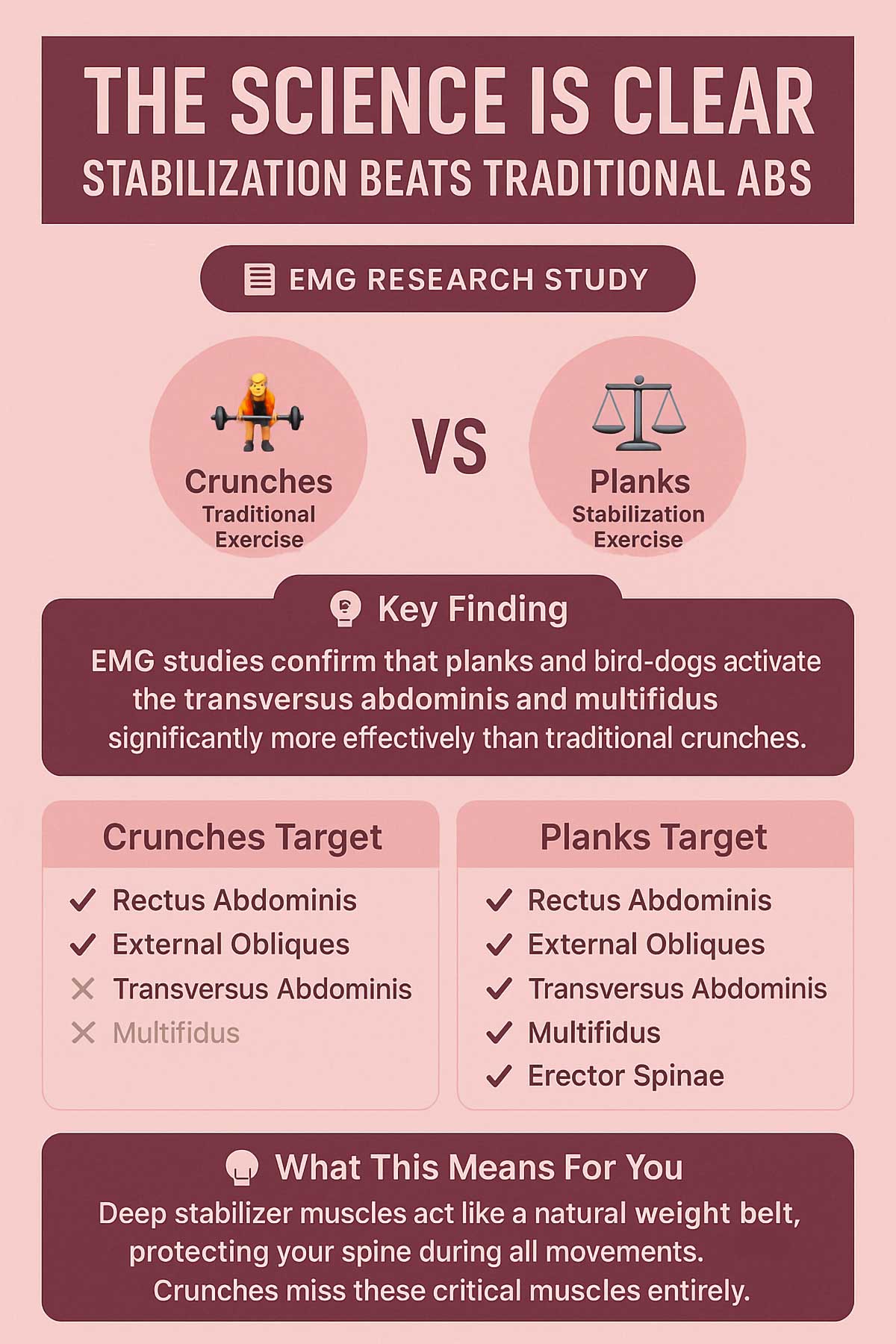 EMG Study Muscle Activation Infographic EMG Study Muscle Activation Infographic