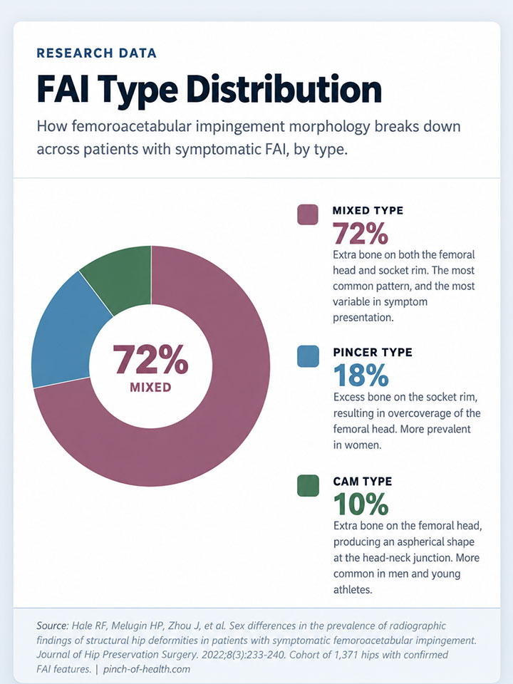 FAI Type Distribution Infographic FAI Type Distribution Infographic