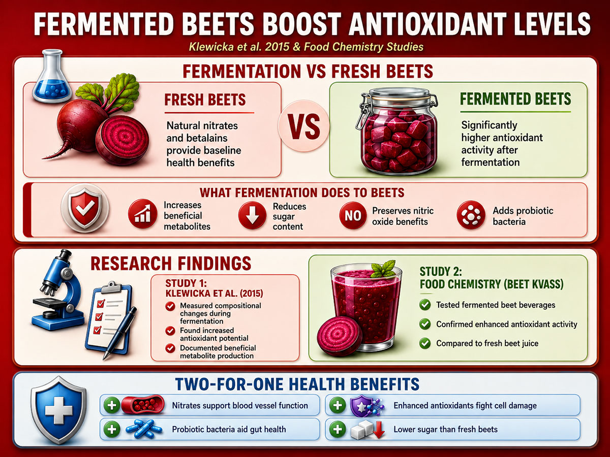 Fermented Beets Boost Antioxidant Levels Fermented Beets Boost Antioxidant Levels