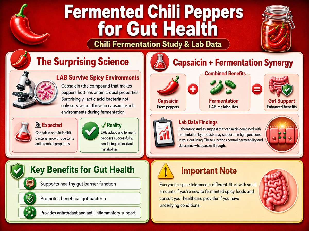 Fermented Chili Peppers for Gut Health Fermented Chili Peppers for Gut Health