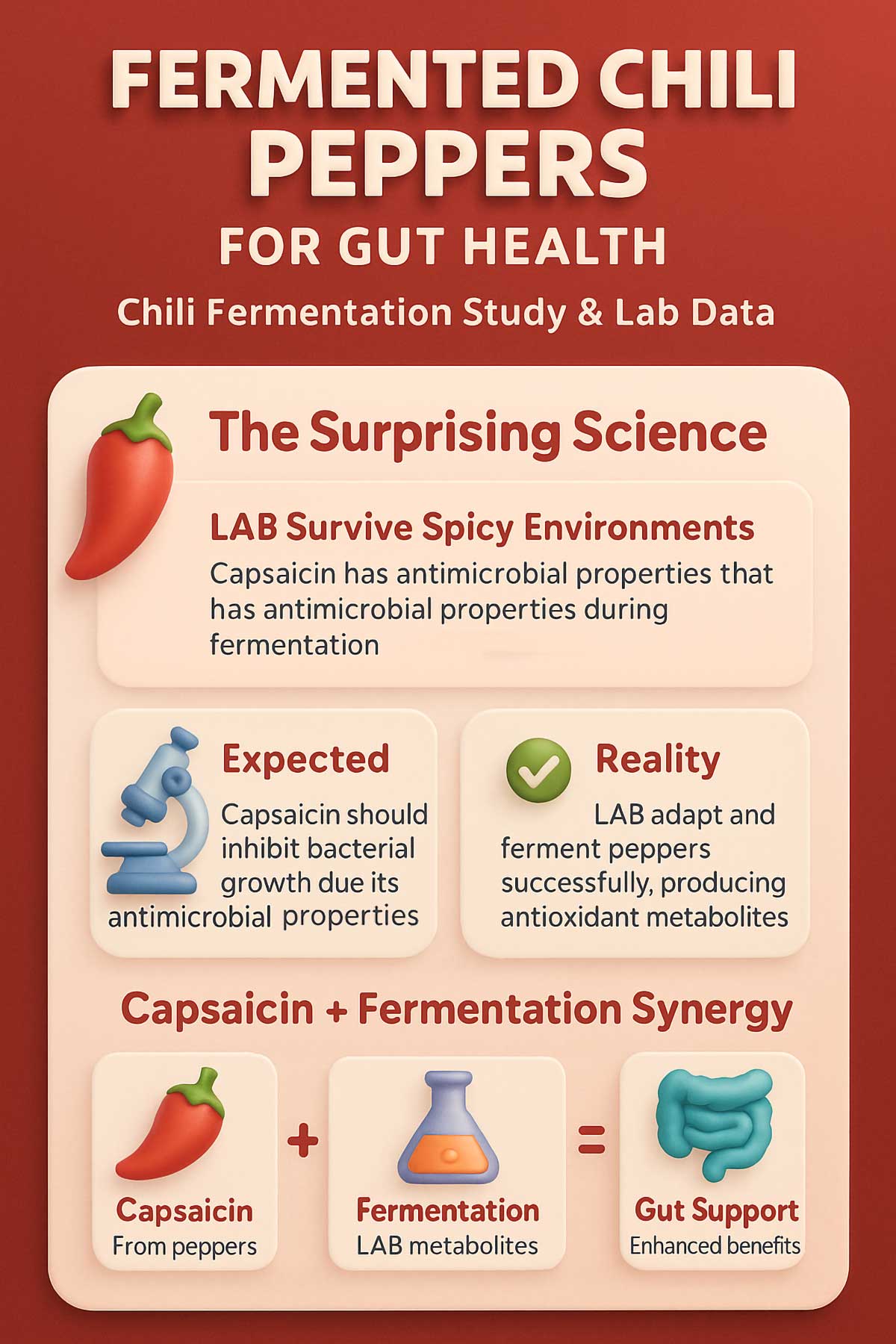 Fermented Chili Peppers for Gut Health