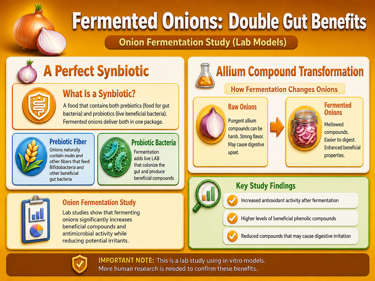 Fermented Onions for Double Gut Benefits Fermented Onions for Double Gut Benefits