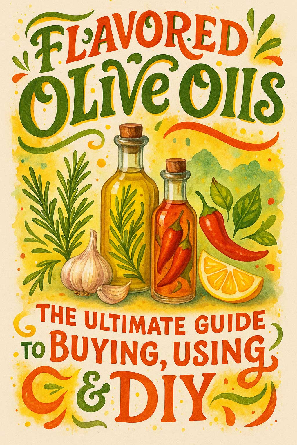 Flavored Olive Oils The Ultimate Guide to Buying, Using & DIY
