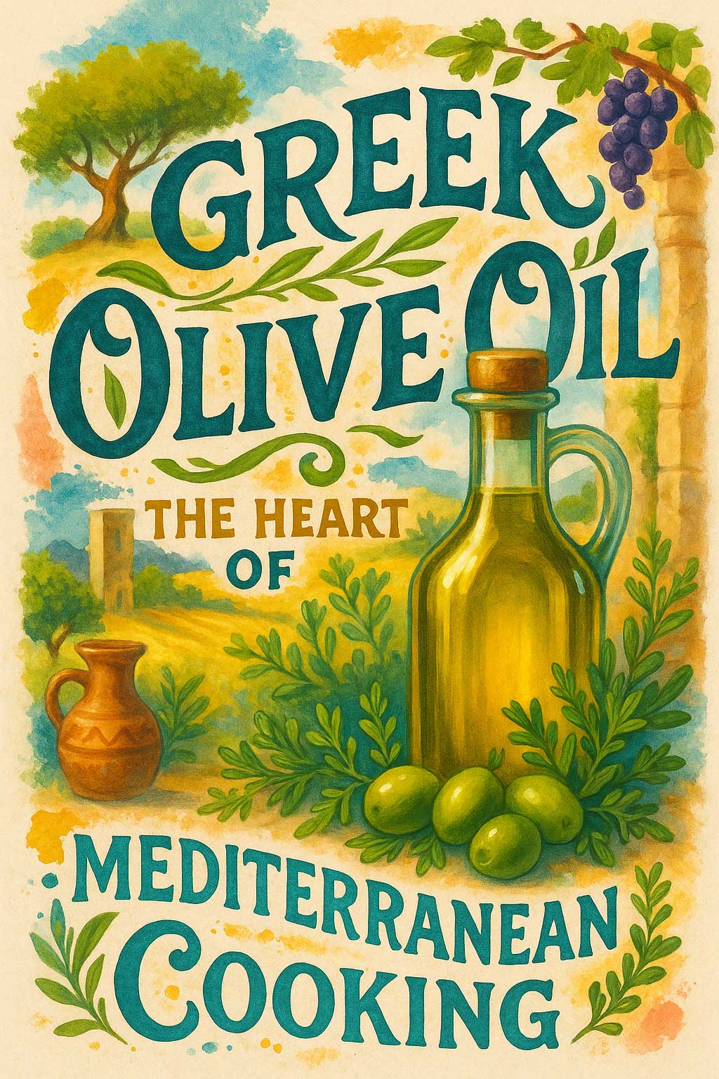 Greek Olive Oil The Heart of Mediterranean Cooking