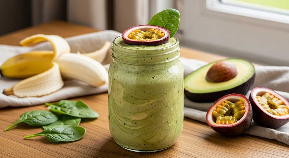 Green Passion Fruit Smoothie Green Passion Fruit Smoothie