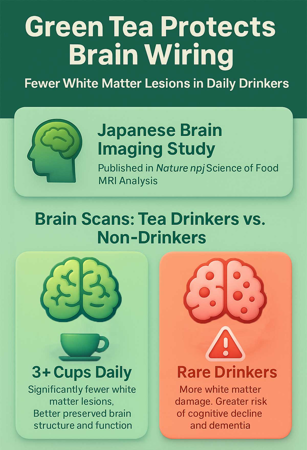 Green Tea Protects Brain Wiring