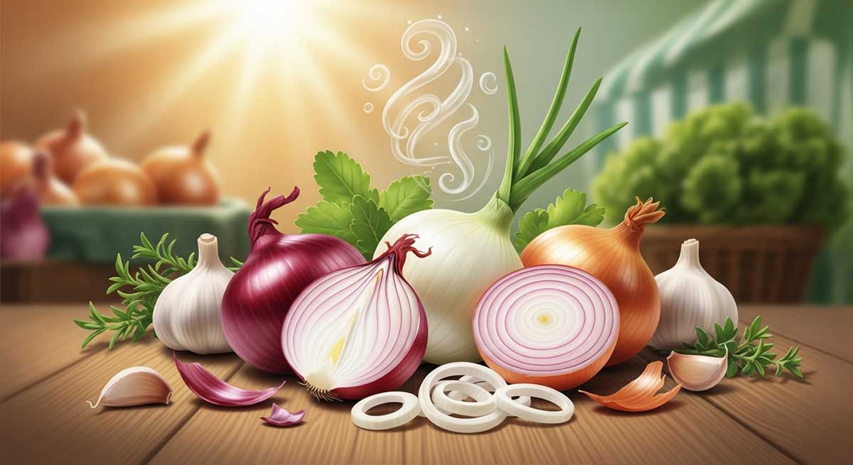 Health Benefits of Onions Health Benefits of Onions