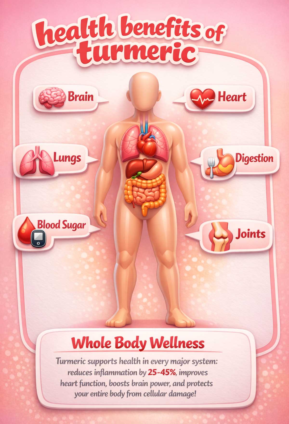 Health Benefits of Turmeric for Brain, Heart, and Digestion