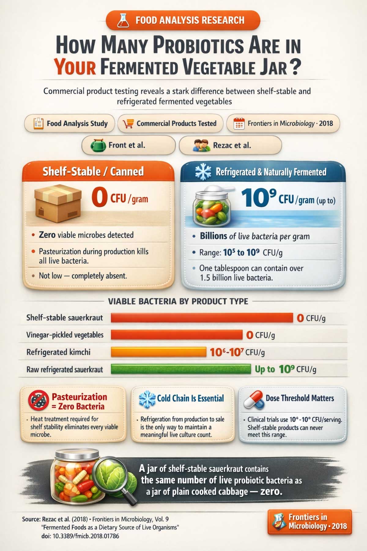 How Many Probiotics Are in Your Fermented Vegetable Jar