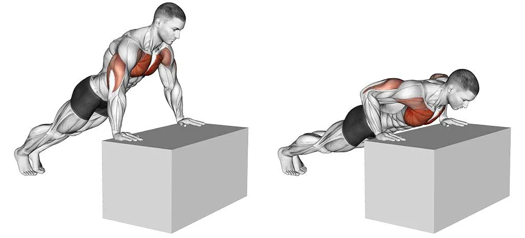 incline push ups incline push ups