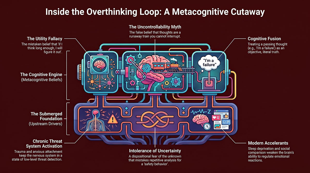 Inside the Overthinking Loop