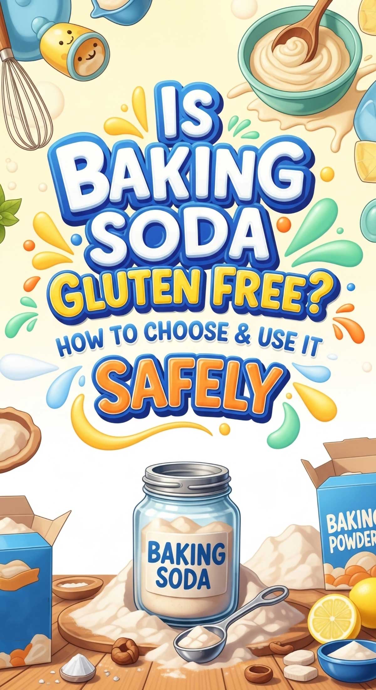 Is Baking Soda Gluten Free How to Choose & Use It Safely Is Baking Soda Gluten Free How to Choose & Use It Safely