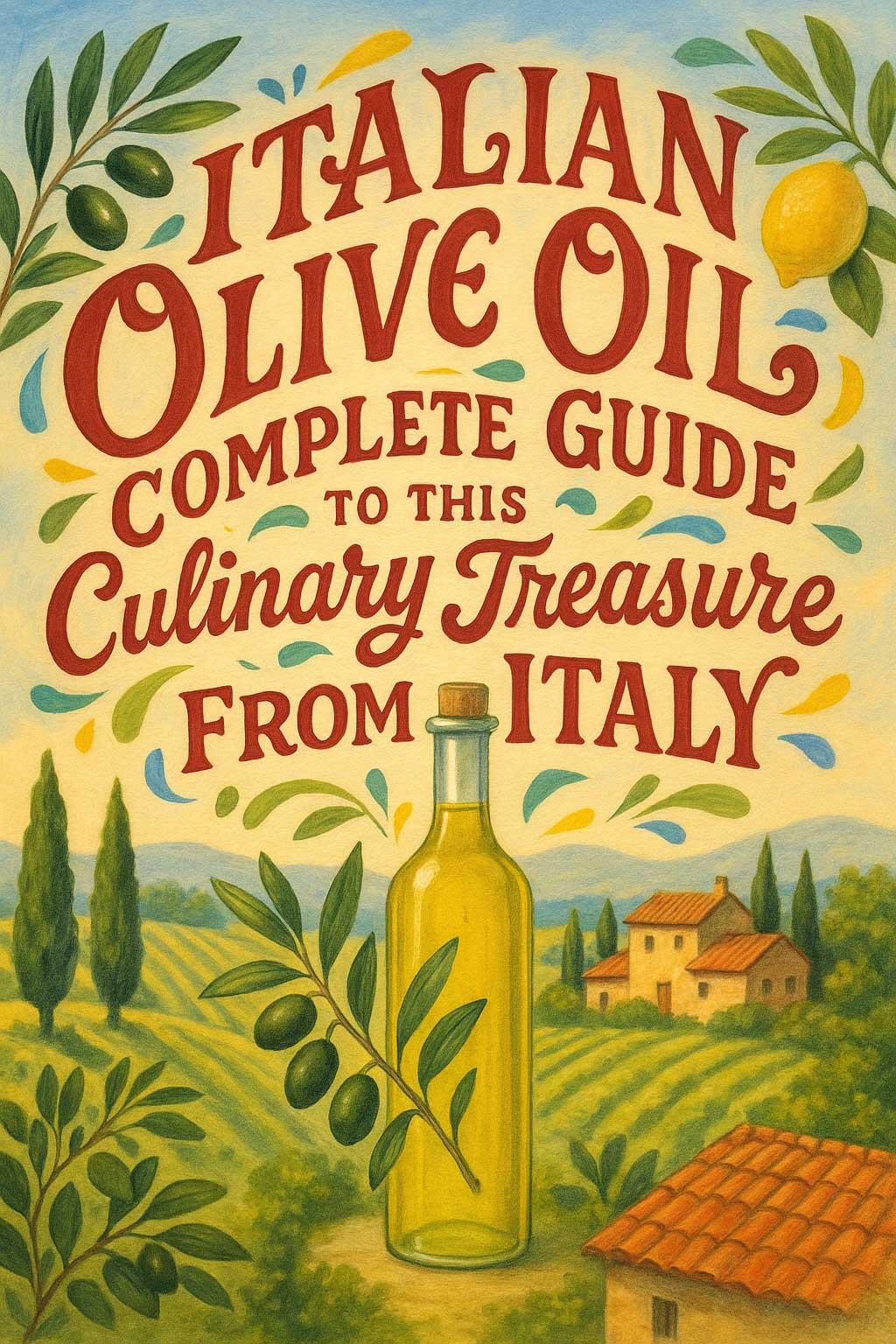 Italian Olive Oil Complete Guide to This Culinary Treasure From Italy
