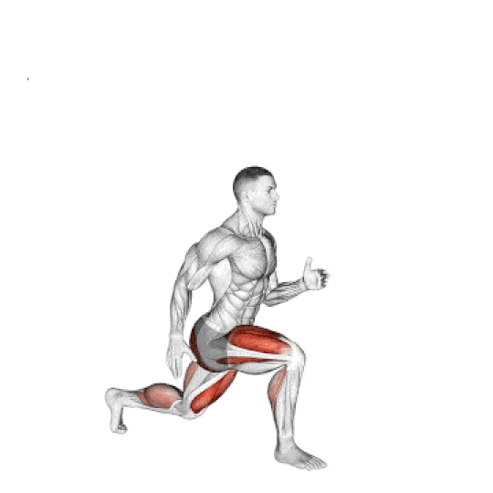 Jumping Lunges