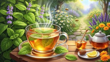 Lemon Balm Tea