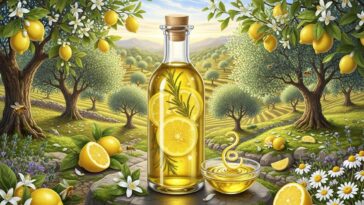 Lemon Infused Olive Oil