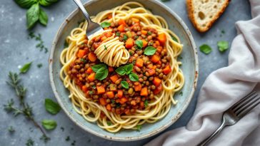 Lentil Bolognese