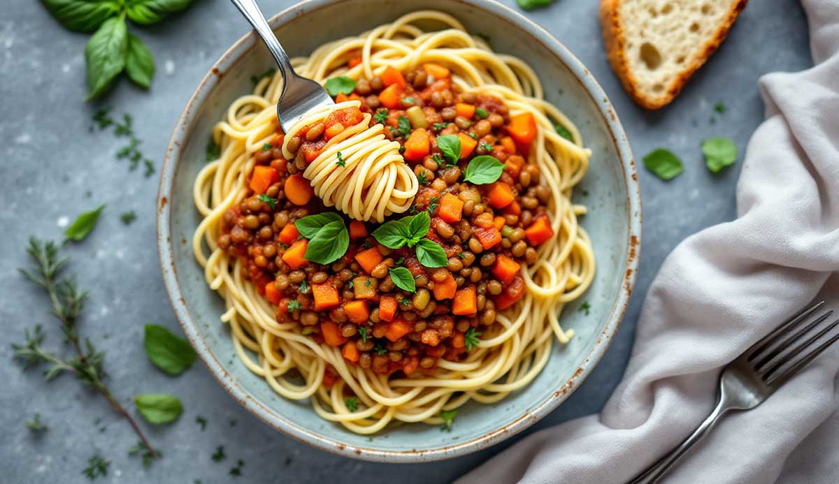 Lentil Bolognese