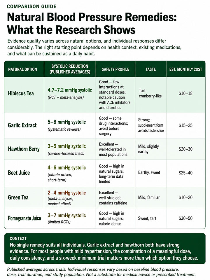 Natural Blood Pressure Remedies What the Research Shows Natural Blood Pressure Remedies What the Research Shows