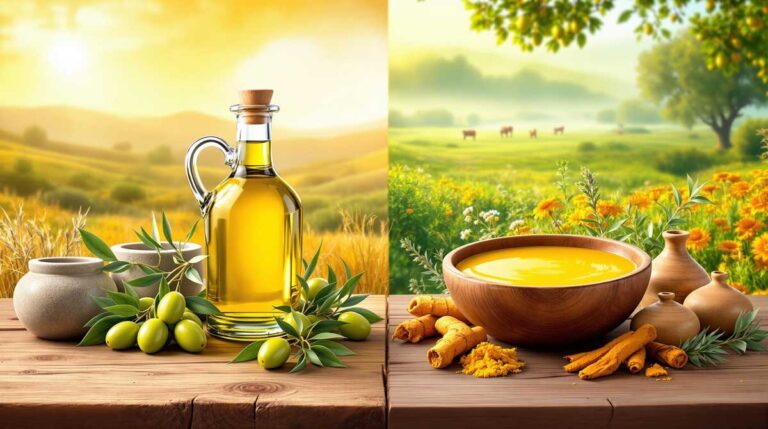 Olive Oil vs Ghee