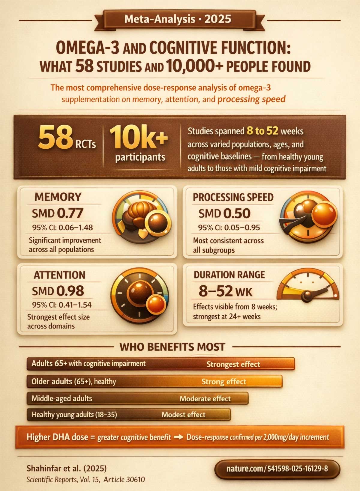 Omega and cognitive function analysis()