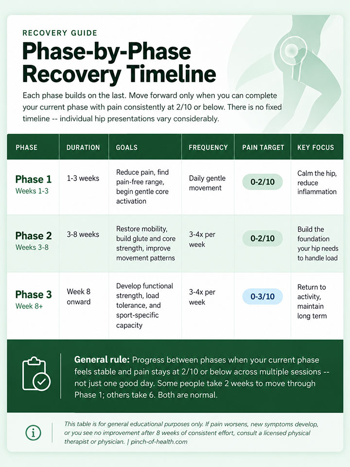 Phase by Phase Recovery Timeline Phase by Phase Recovery Timeline
