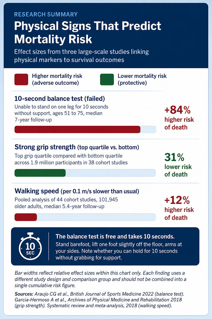 Physical Signs Predicting Mortality Risk Physical Signs Predicting Mortality Risk