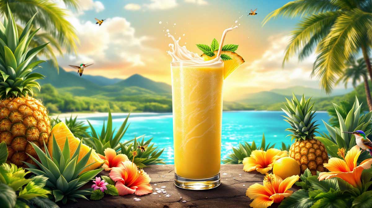 Pineapple Smoothie Pineapple Smoothie