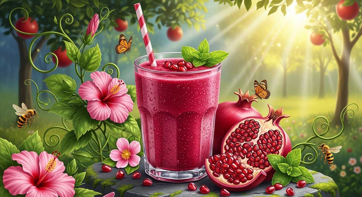 Pomegranate Smoothie Pomegranate Smoothie