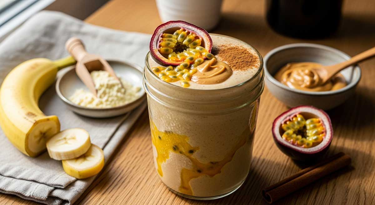 Protein Packed Passion Fruit Smoothie Protein Packed Passion Fruit Smoothie