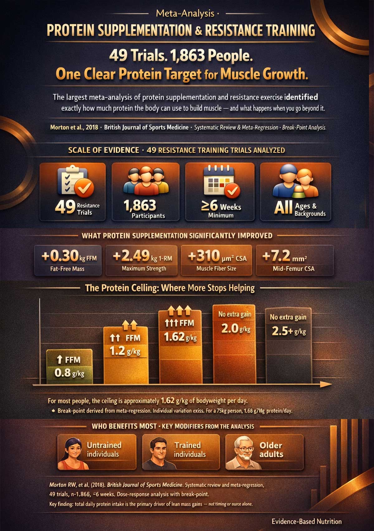 Protein Supplementation Meta Analysis